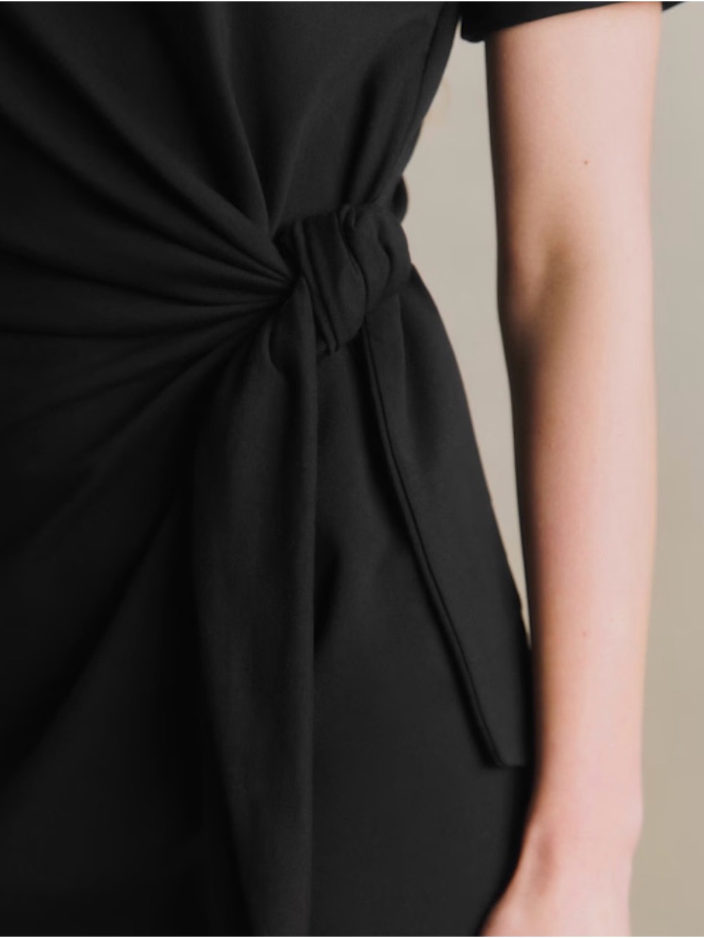 Sezane Black Pippa Dress - Picture 2 of 9